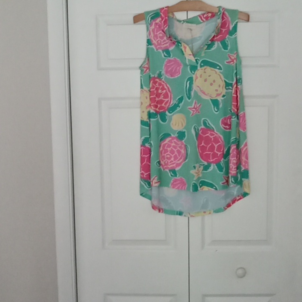Nwt Simply Southern sleeveless Tunic small